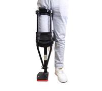 MINHUIJIHUI Hands Free Crutch,Walker Knee Crutch Mobility Support,Muleta TelescóPica De Una Sola Pierna Manos Libres,Soporte para Caminar para Fracturas De Tobillo