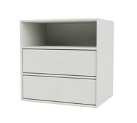 Mini 1006 Librería con 2 Cajones Nórdica