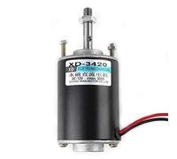 Mini 12V / 24V CW/CCW Motor Magnético Reversible Motor de Imán Permanente Reversible de Alta Velocidad Bajo Ruido para Generador de Bricolaje(DC 12V 3500R)
