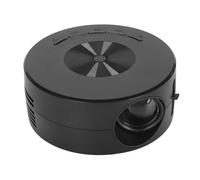 Mini, 1920x1080 1500LM de Teléfono Portátil Altavoz Incorporado, de Películas con Protección Ocular Compatible con Teléfonos iOS y, Tableta (Black)