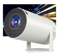 Mini 210° Smart Projector with Extra Large-Screen Display, Portable 4K Smart MovieProjector, Rotatable Auto Vertical Keystone, For Home Bedroom Outdoor