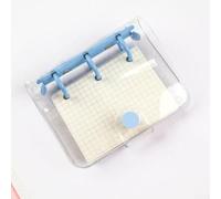 Mini 3 para carpeta de anillas para libros de mano, planificación diaria y proyectos de álbumes de recortes (azul)