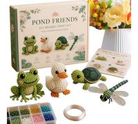 Mini 3d Beaded Animal Diy Set - Educational Toy with Easy Instruction | 4 Piece Beaded Animal Crafting Set | for Kids Teens Adults Women Beginners Home Party Classroom School, Compact Diy Beading Kit