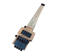 Mini 4 Cuerdas De 30 Pulgadas, Bajo Eléctrico Sin Cabeza, Cuerpo De Fresno, Diapasón De Arce Con Herrajes Negros kit de guitarra eléctrica para adultos