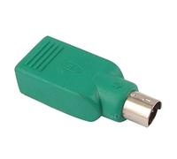 sourcing map Mini 6 Pin DIN PS/2 A USB ratón Adaptador Grn