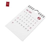 Mini A6 Papel de 2026-2027 Calendario Rojo Colgante
