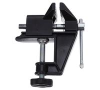 Mini Abrazadera de Mesa para Banco de Trabajo, Metal Negro 0-55mm | Ajuste Rápido y Liberación Rápida, Rango de Sujeción 0-33mm, para Taladrado en Banco y Reparaciones