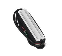 Mini Accesorios Profesionales Para Instrumentos De Guitarra Eléctrica Pastilla De Doble Pista Disponibles En Varios Colores Puente de guitarra eléctrica pastilla eléctrica(White 9K)