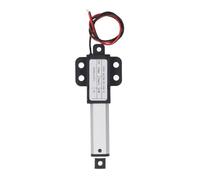 Mini actuador de movimiento de empuje 50N, actuador lineal pequeño eléctrico, carrera de 40 mm, velocidad de 15 mm/s con protección contra sobrecarga, mini motor de actuador