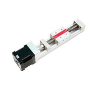 Mini actuador de movimiento lineal FSK30J de 50 a 500 mm con guía de tornillo de bola y mesa deslizante CNC(Tr8-2 Nema 14,250mm)