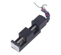 Mini actuador deslizante de guía de riel lineal, motor paso a paso de 28 pasos de 50 mm, actuador de etapa lineal DIY CNC piezas de enrutador X Y Z etapa con varilla de tornillo en T