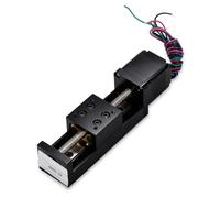 Mini actuador deslizante de riel lineal de motor paso a paso de 28 unidades, carrera de 50 mm, etapa X Y Z con varilla de tornillo T, piezas de enrutador CNC DIY