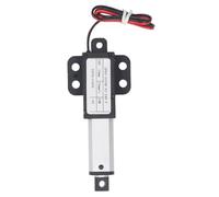 Mini Actuador Lineal Eléctrico 24V, Carrera 30mm, Empuje 50N, Velocidad 15mm / s - Resistente al Agua IPX4, Motor Seguro con Fin de Carrera Automático