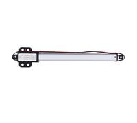 Mini actuador lineal eléctrico con carrera de 150 mm y empuje de 150 N - Actuador de movimiento lineal automático de 24 V CC con velocidad de desplazamiento de 4 mm por segundo