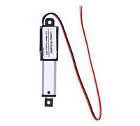 Mini actuador lineal eléctrico con carrera de 30 mm y entrada de 12 V CC - Capacidad de carga 150 N - Velocidad de 4 mm por segundo - Final de carrera interno y protección IP60 - (Carrera