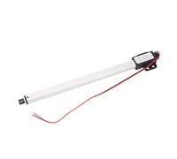 Mini actuador lineal eléctrico de 200 mm de carrera, 70 N, 24 V CC, 8 mm/s, con deflector para sofá, robot, TV, escritorio, armario y ventana.