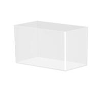 Mini acuario - Rigidez estructural integrada, cuenco de agua sintético pulido, estación hidropónica de ecosistema en miniatura, carcasa de conchas cristalinas impermeables | lavabo de exhibición para