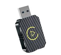 Mini adaptador inalámbrico Carplay 2025 Upgrade Wireless Android Car Adapter 2 en 1 Wireless Carplay Car Stick compatible Plug & Play for inclusive USB/A & USB/C puertos