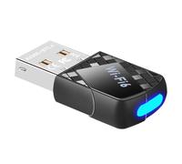 Mini adaptador USB WiFi Bluetooth 2 en 1, doble banda 2.4/5Ghz, receptor Rece libre, controlador externo Ethernet USB