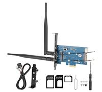 Mini Adaptador Wifi Ligero de Doble Banda de Alta Eficiencia Adaptador PCI-E para interfaz USB