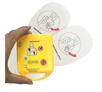 Mini AED Trainer XFT-D0009 de Treinamento de Primeiros Socorros Máquina de Estudo de Trem CPR Prompts em Português First Aid Training Kit CPR Train Study Machine Portuguese Language Prompts (1)