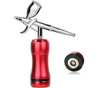 Mini aerógrafo profesional con chorro de arena, modelos a escala de compresor, bomba de aire, bronceado sin sol, pintura en aerosol, pistón, tatuaje de peluquero