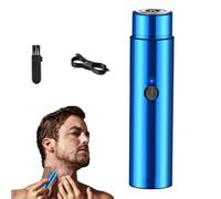 Mini afeitadora eléctrica - Afeitadora de 4,17 pulgadas | Depiladora portátil de ABS: Afeitado rápido y silencioso con un botón para cara, brazos, piernas, cuerpo, ligera y fácil de limpiar, ideal