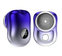 Mini Afeitadora Eléctrica - Maquinilla de afeitar eléctrica mini,Maquinillas de afeitar eléctricas de bolsillo con carga USB para padre, marido, novio Youngwier