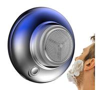 Mini afeitadora eléctrica, Mini afeitadora húmeda y seca para galvanoplastia, Máquina de afeitar de hoja de bolsillo de 6 hojas afiladas, afeitadora de barba recargable USB lavable Máquina de afeitar portátil Hanwen
