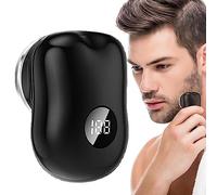 Mini Afeitadora Eléctrica - Mini Maquinilla de Afeitar para Hombre | Maquinillas de afeitar eléctricas portátiles con carga USB, Mini maquinilla de afeitar de tamaño de bolsillo, regalo para Halatua