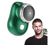 Mini afeitadora eléctrica para hombres, Máquina de afeitar eléctrica portátil Mini-shave con pantalla LED de batería, Afeitadoras impermeables ergonómicas para el automóvil de viaje en el Ereqeip