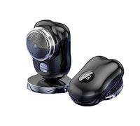 Mini afeitadora eléctrica para hombres | Máquina de afeitar eléctrica portátil Mini-shave con pantalla LED de batería,Mini maquinilla de afeitar lavable de tamaño pequeño para hombres, Huaxingda