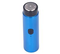 Mini Afeitadora Eléctrica Recargable para Hombres, Afeitadora Eléctrica Pequeña, Fácil de Usar, Limpieza de Alta Velocidad, bajo Nivel de Ruido para Viajar a Casa (Azul)