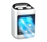 Mini Aire Acondicionado | Ángulo Amplio 6 Velocidades Carga USB | Aire Acondicionado Personal Portátil,Para Cocina Sala de Estar Habitación Coche Dormitorio Oficina Viaje Camping