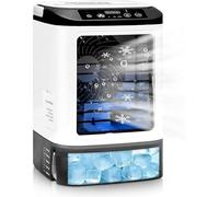 Mini aire acondicionado personal, unidad de con ventilador refrigerador pequeño