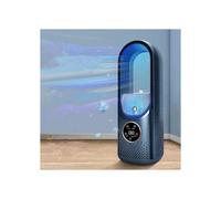 Mini aire acondicionado portátil, 6 velocidades, silencioso, 100 ml, recargable por USB, compacto, ventilador de refrigeración con humidific