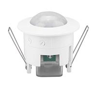 Mini ajustable 360° techo PIR infrarrojo cuerpo sensor de movimiento detector lámpara interruptor de luz 220V