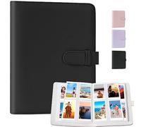 Mini Álbum, Álbum De Fotos con 128 Bolsillos, Livre Photo, para Fujifilm Instax Mini Film/Papel Fotográfico Polaroid Zink, para Películas De 3 Pulgadas (Negro)