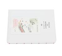 Mini álbum de Fotos 64 Bolsillos Estuche de Almacenamiento de Imágenes Instantáneas para Cámara 3in