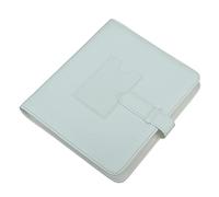 Mini álbum de Fotos de Cámara, Mini álbum de Fotos de Cuero PU para Registros de Viaje (Blanco)