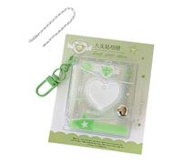 Mini Álbum De Fotos, Fácil De Llevar A Diario, 6,6 X 5,8 X 1 Cm, Llavero De Foto Pequeño, Llavero Con Imagen De Corazón, Recuerdo De Memoria, Para Fotos, Bodas, Graduaciones, Cumpleaños, Viajes