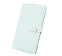 Mini álbum de Fotos para Película de 3 Pulgadas, álbum de 108 Bolsillos para Fuji Film Instax Mini 12 11, Libro de Fotos de Cuero PU Carpeta para Sesión Fotográfica con Cerradura (Menta Verde)