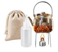 Mini Alcohol Stove Fast Heating - Fireplace With Windshield Pot Stand | Portable Camp Mini Alcohol Stove For Cooking Brewing Coffee Hiking Backpacking Beginners Adults Men