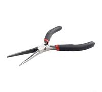 Mini alicates de punta larga de 150 mm, herramienta de alicates de alambre de precisión para reparación de electrónica, fabricación de joyas y montaje de modelos, acero inoxidable con mango