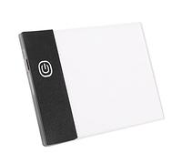 Mini Almohadilla de Luz, Caja de Luz Delgada de Papel, Luces de Video en la Cámara, Tablero de Luz LED A6 Brillo Artcraft Tracing Flip Book Kit Tablet Drawing para Niños