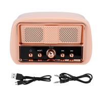 Mini altavoz Bluetooth retro con radio vintage, sonido nítido, graves potentes, diseño compacto y único, refuerzo de graves, larga duración de la