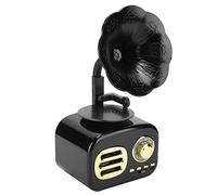 Mini Altavoz Bluetooth Retro Portátil Creativo con Batería de Gran Capacidad para Computadora Portátil de Escritorio Reproductor de Música Potencia de Salida de 5 W para Viajar Grano de