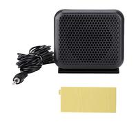Mini altavoz externo, NSP-100 3 W, negro, rectangular, portátil, con cable, micrófono de radio móvil, repuesto para Kenwood para Yaesu para radios de coche Ham