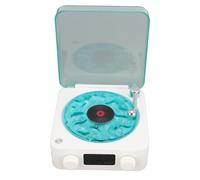 Mini Altavoz Portátil Waves, Reproductor Waves con Luz Ambiental, Pantalla de Tiempo y Batería, Altavoz de Sonido Estéreo Inalámbrico 3 en 1 para Dormir Relajante (White)