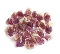 Mini amatista natural Punto de racimo de cristal Punto lemuriano Semillas Púrpuras Piedras Minerales Espécimen Decoración del hogar Curación Colección DIY-Palo de amatista_100 gramos